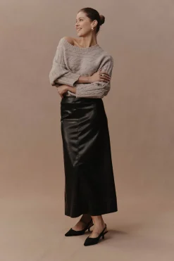 Allegro Maxi Skirt - Black