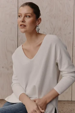 Aman Drop Earring - Silver