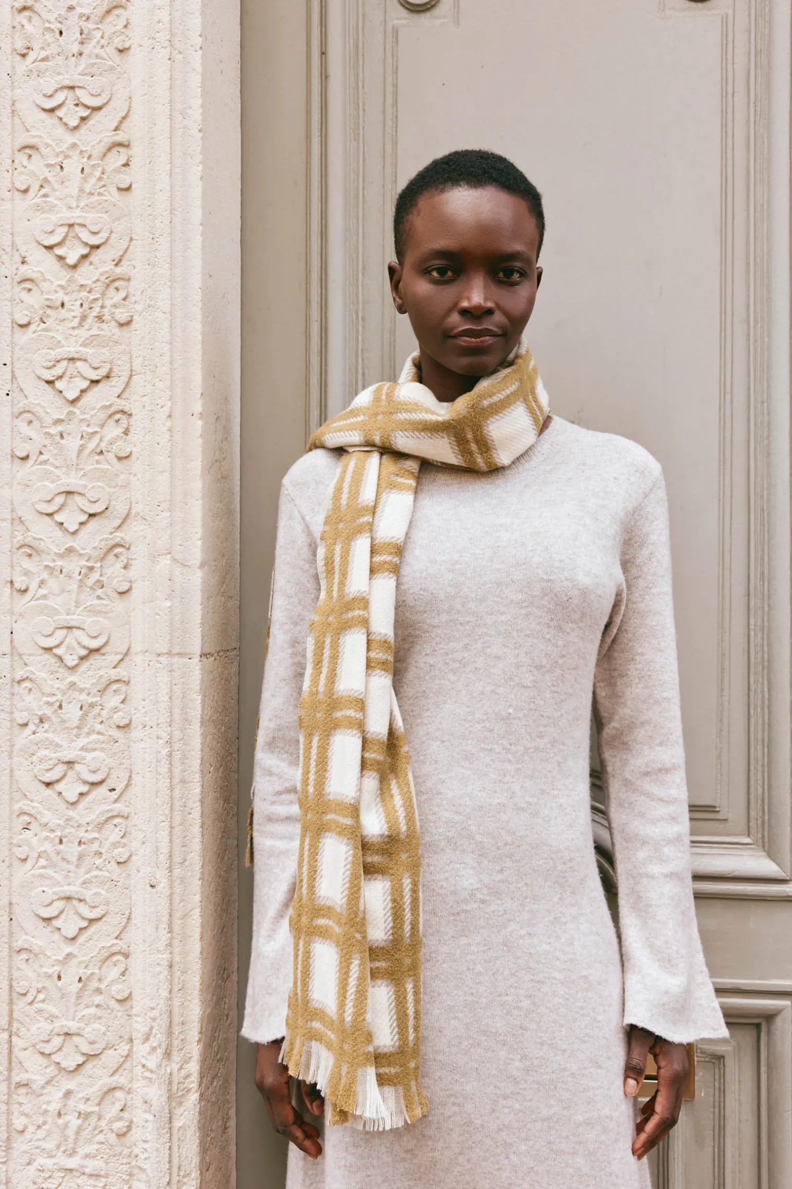 Aman Scarf - Chartreuse