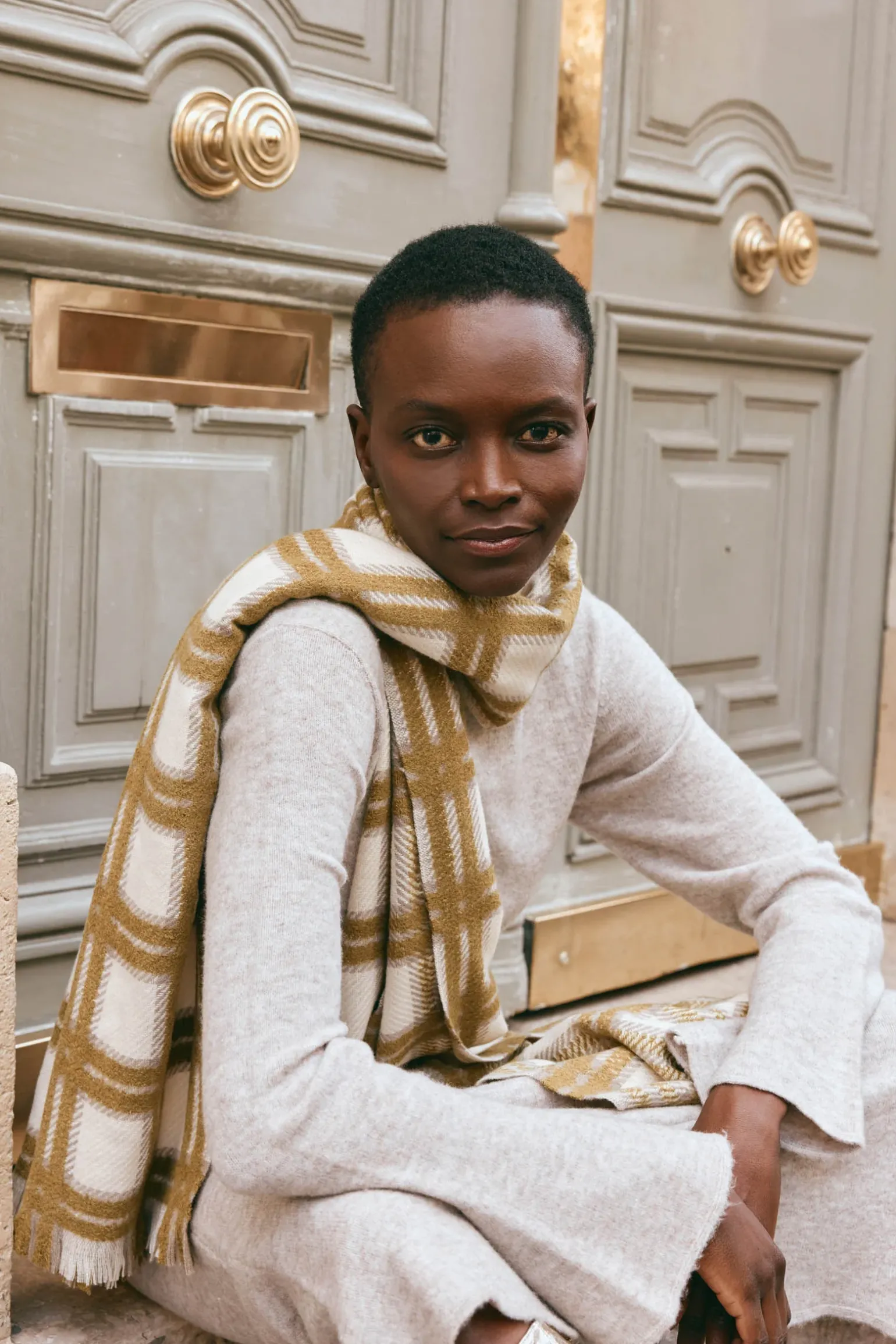 Aman Scarf - Chartreuse