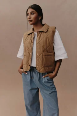 Argo Crop Vest - Hazel