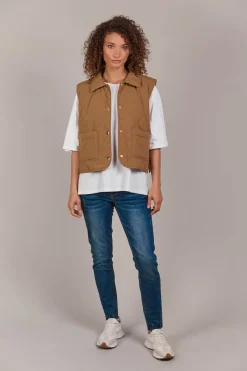 Argo Crop Vest - Hazel