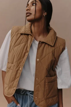 Argo Crop Vest - Hazel