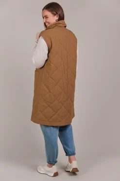 Argo Long Line Vest - Hazel