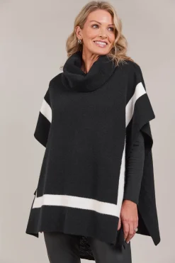 Avino Poncho - Black