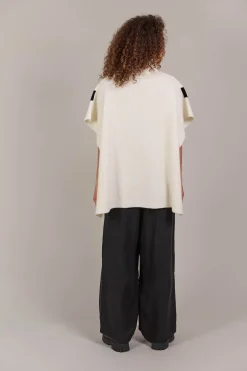 Avino Poncho - Ecru