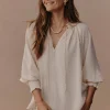 Ayana Blouse - Ecru