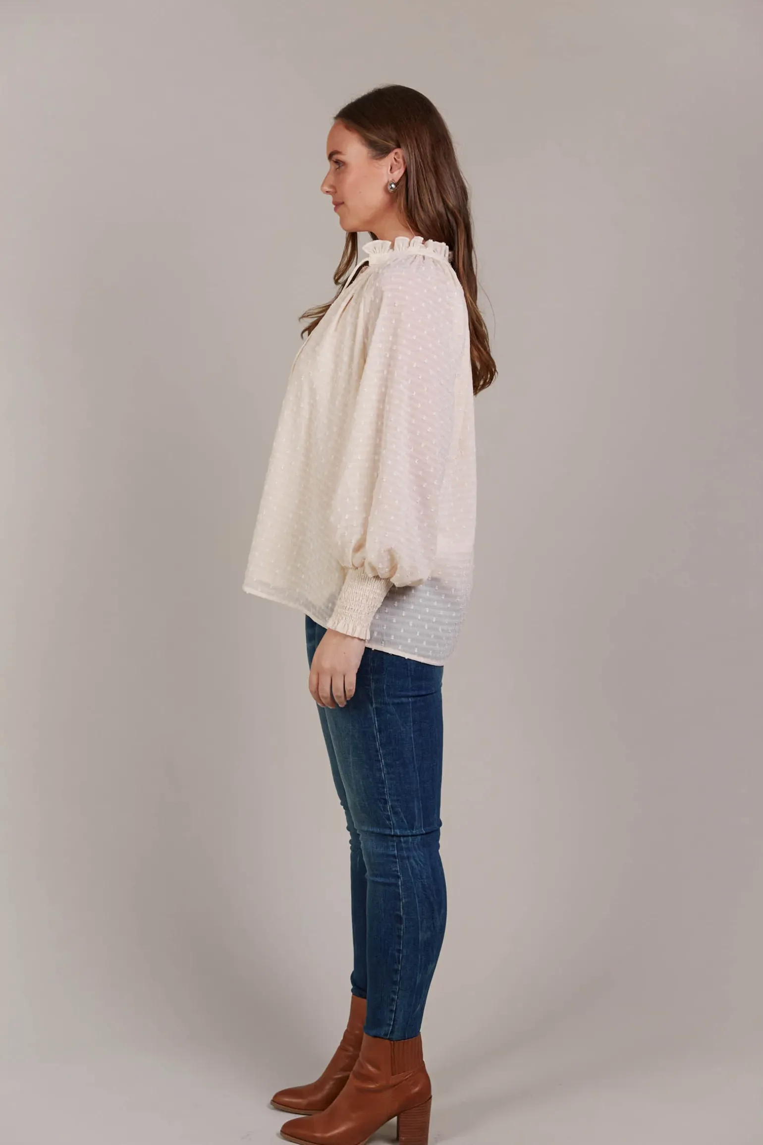 Ayana Blouse - Ecru