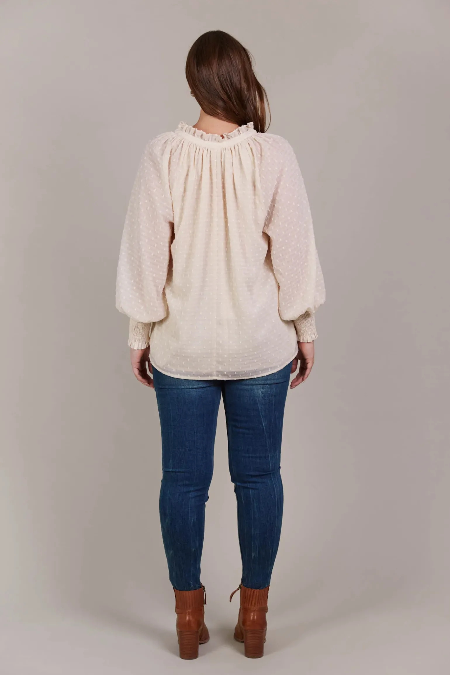Ayana Blouse - Ecru