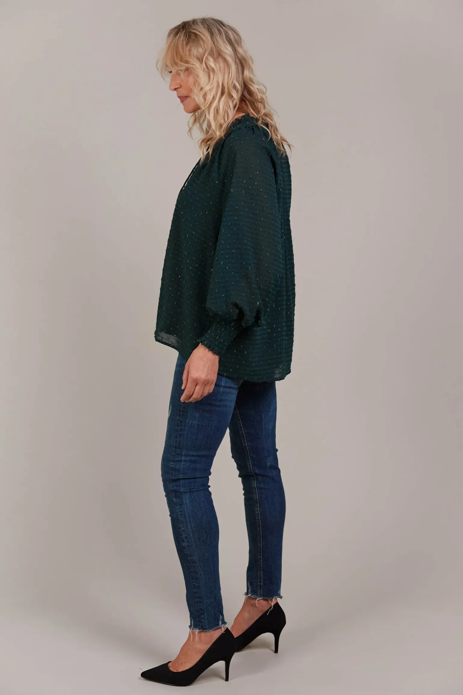 Ayana Blouse - Peacock