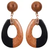 Cay Earring - Tan/Black