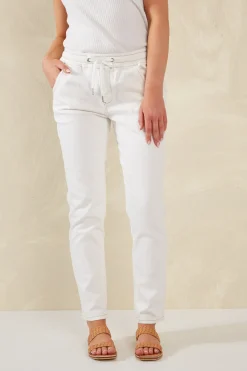 Dalton Denim Pant - White