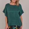 Eden Relaxed Top - Aventurine