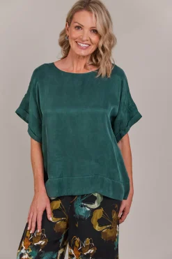 Eden Relaxed Top - Aventurine