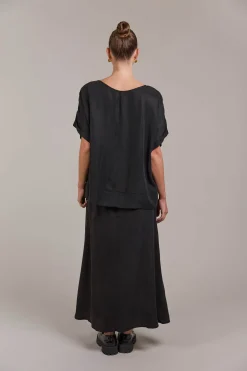 Eden Relaxed Top - Black