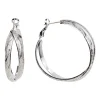 Eden Silver Hoop Earring - Multi