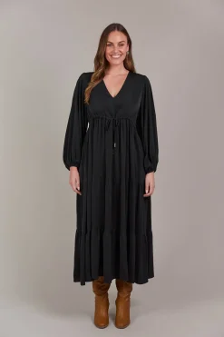 Elsie Maxi Dress - Black