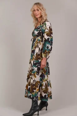 Elsie Maxi Dress - Botanical Tusk