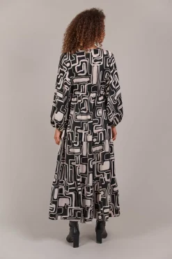 Elsie Maxi Dress - Geo
