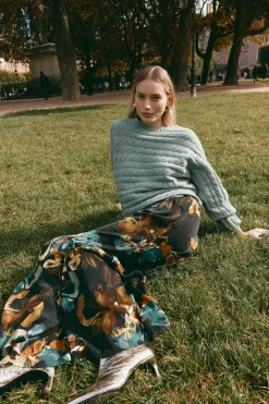 Elsie Pant - Botanical Black