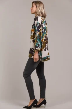 Elsie Relaxed Shirt - Botanical Tusk