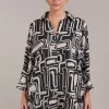 Elsie Relaxed Shirt - Geo