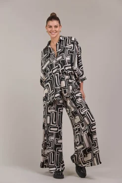 Elsie Relaxed Shirt - Geo