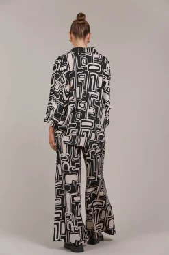 Elsie Relaxed Shirt - Geo