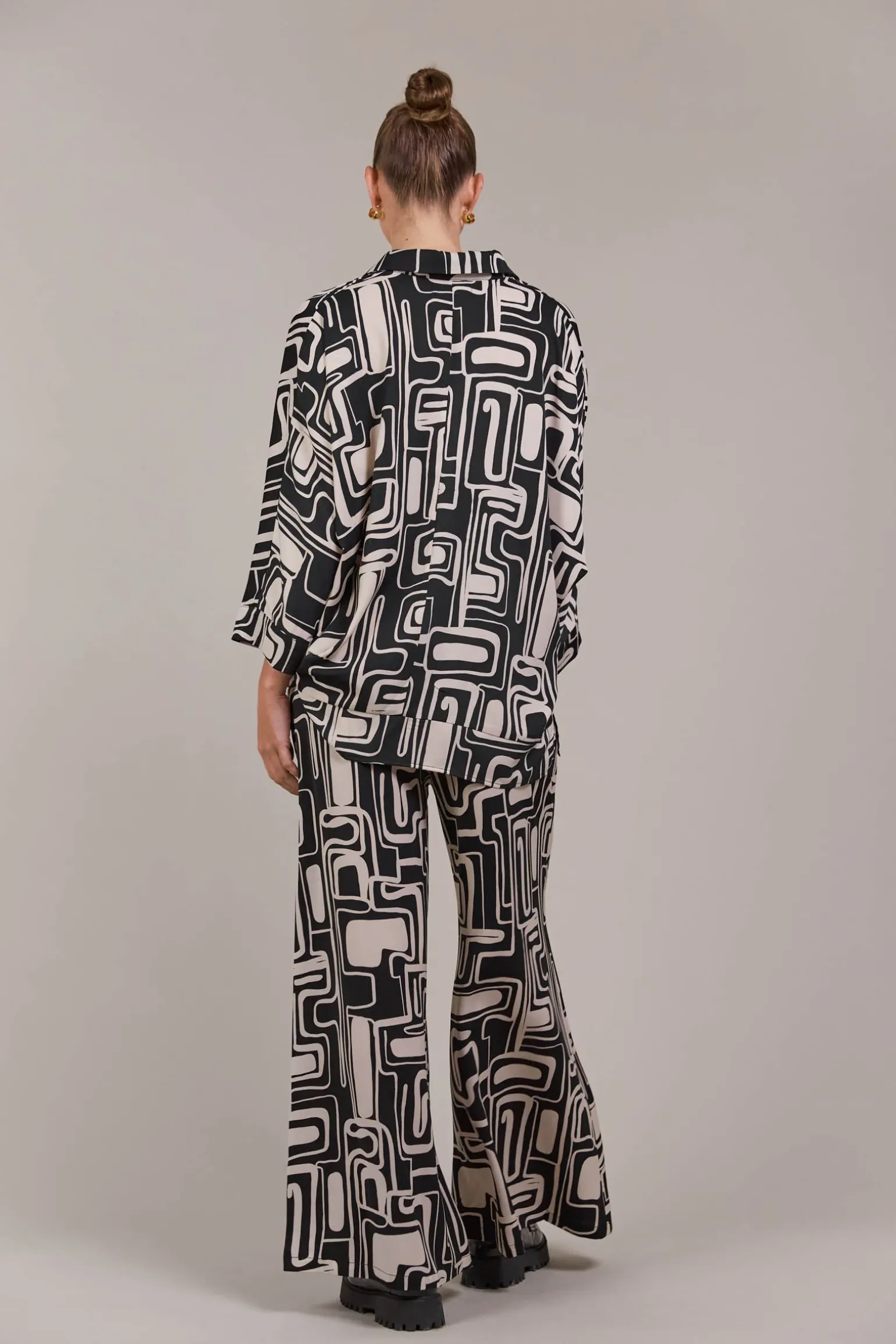 Elsie Relaxed Shirt - Geo