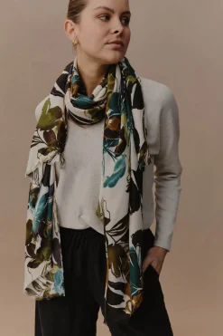 Elsie Scarf - Botanical Tusk