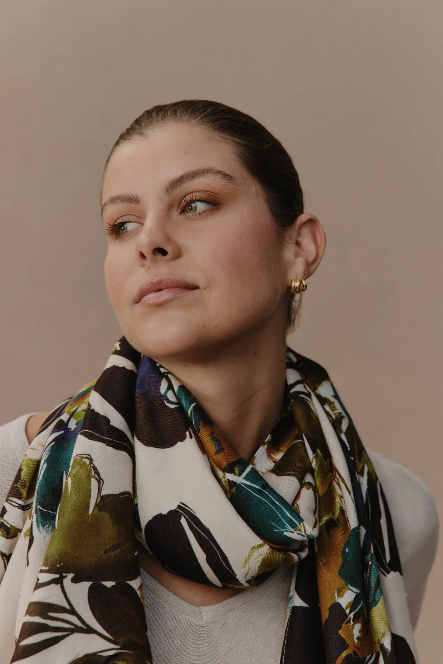 Elsie Scarf - Botanical Tusk
