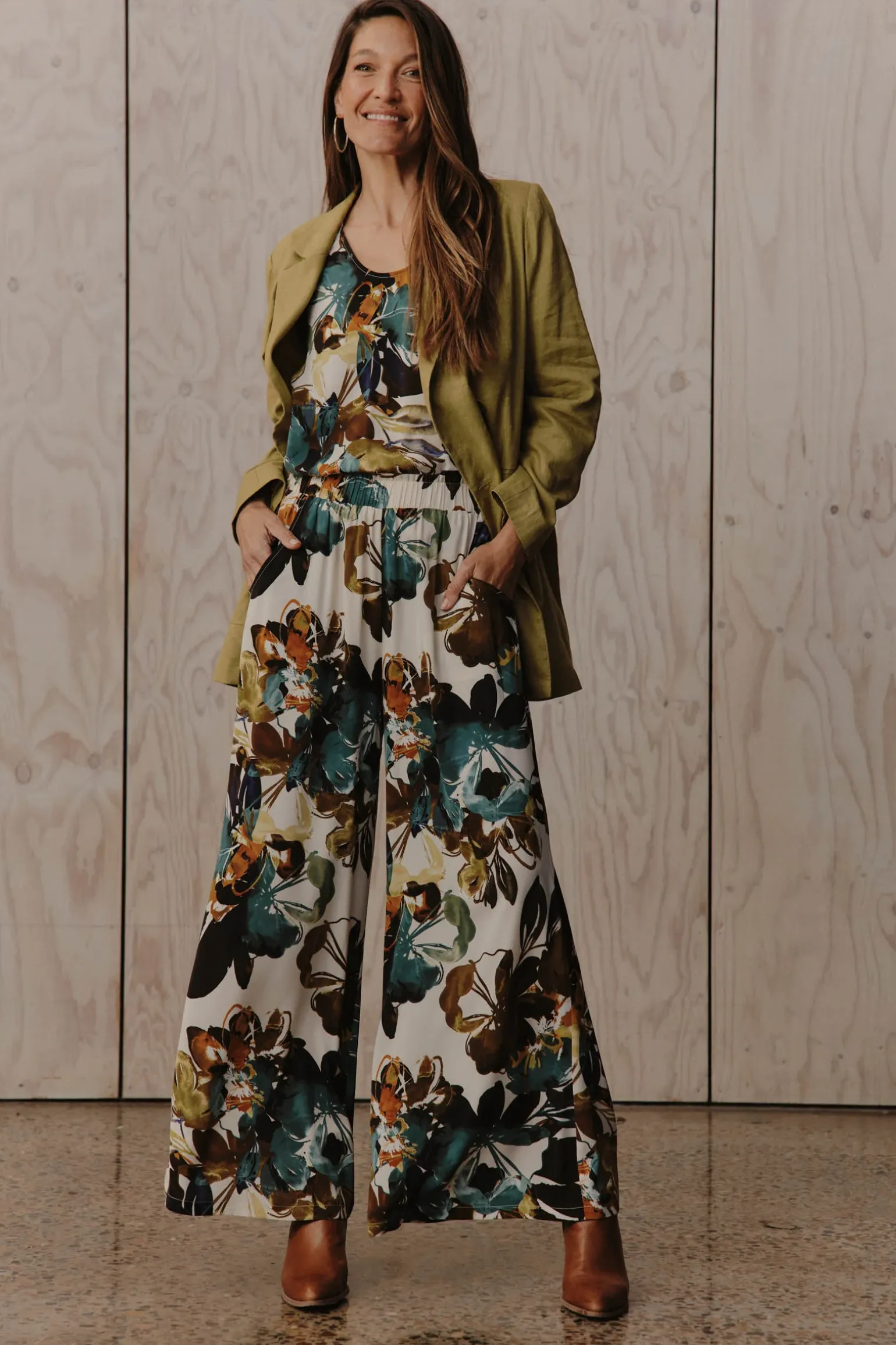 Elsie Top - Botanical Tusk