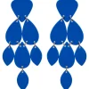 Elysian Drop Earring - Cobalt