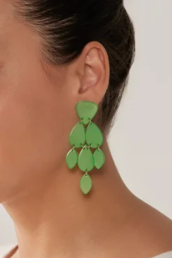Elysian Drop Earring - Emerald