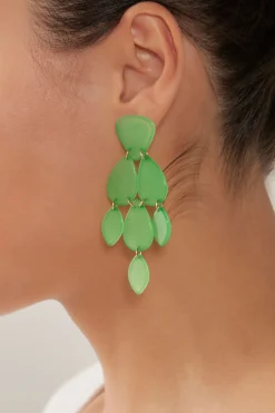 Elysian Drop Earring - Emerald