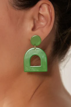 Elysian Earring - Emerald