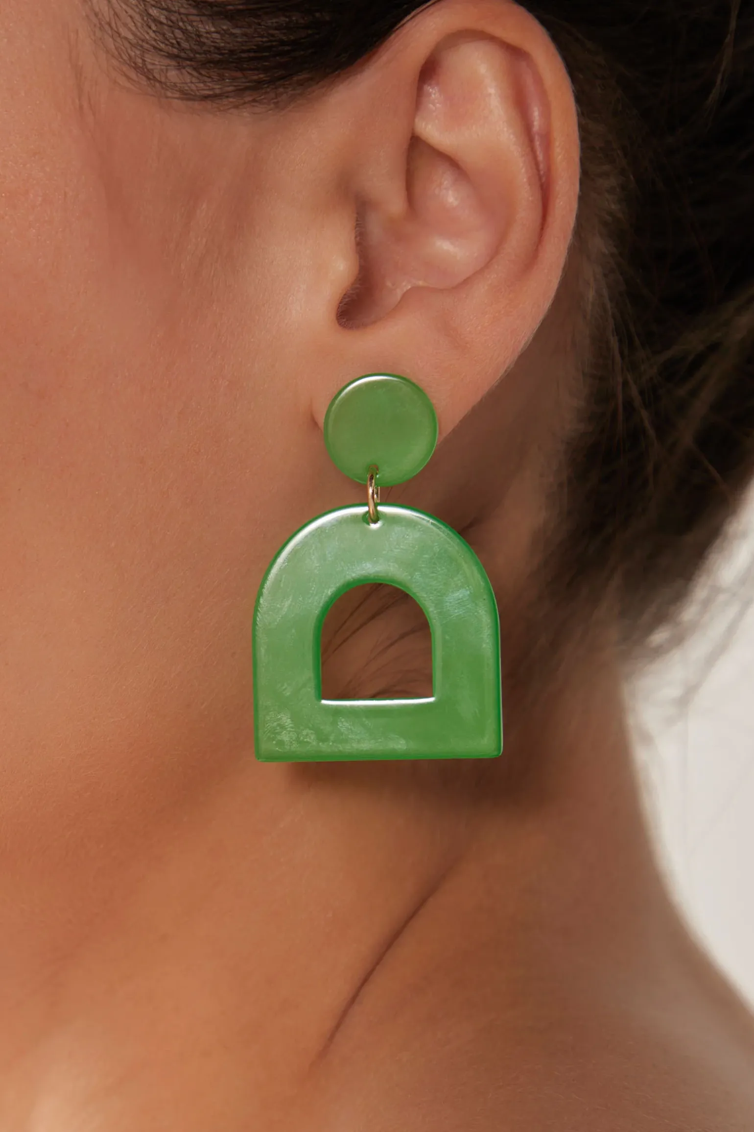 Elysian Earring - Emerald