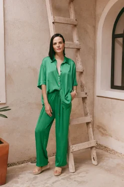 Elysian Pant - Emerald