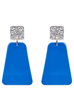 Elysian Sparkle Earring - Cobalt