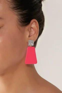 Elysian Sparkle Earring - Neon