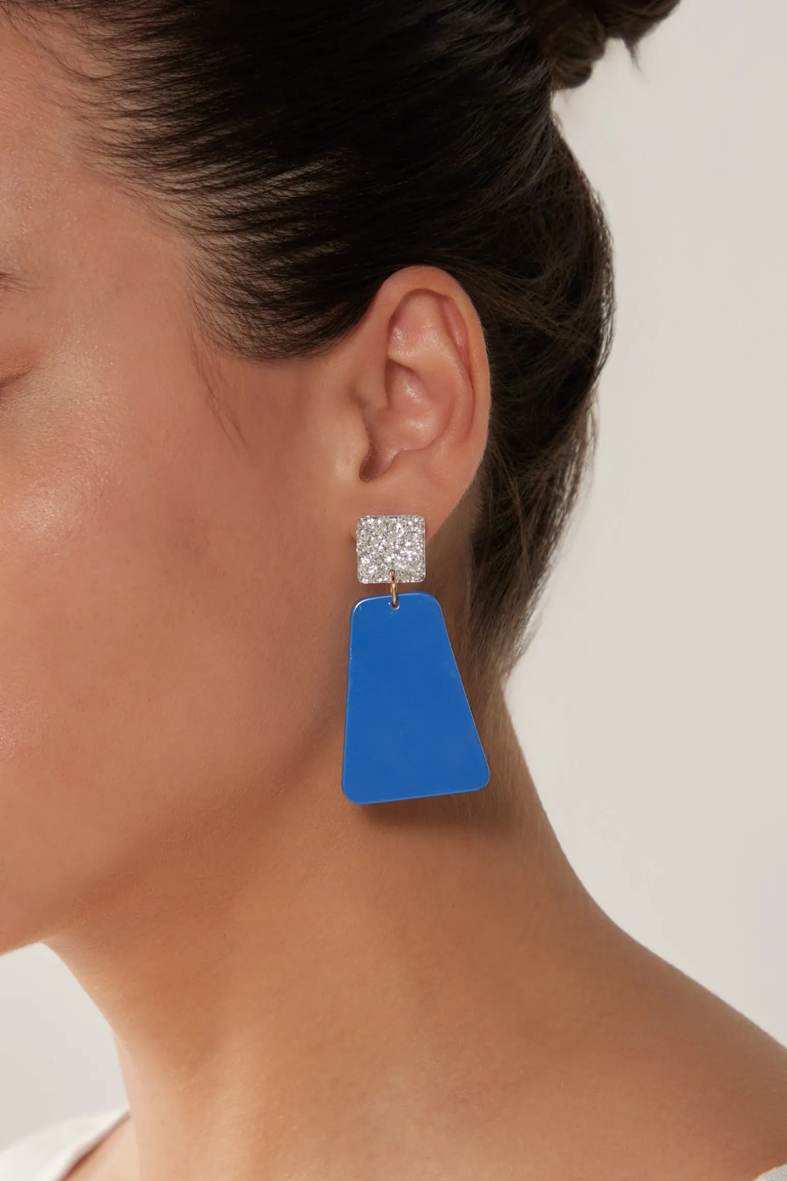 Elysian Sparkle Earring - Cobalt