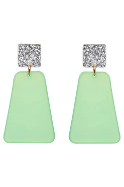 Elysian Sparkle Earring - Emerald