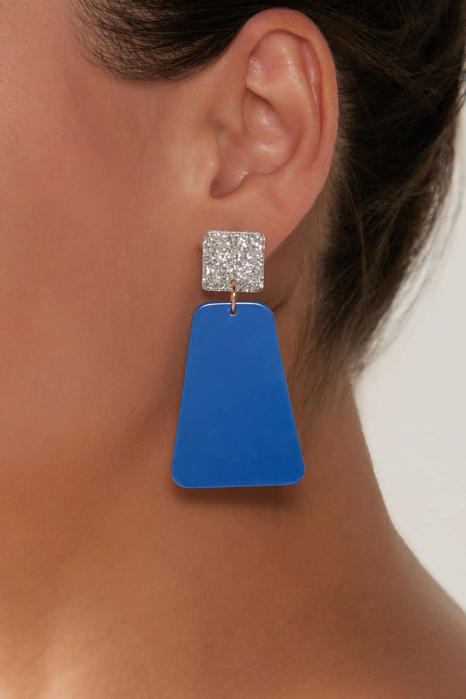 Elysian Sparkle Earring - Cobalt