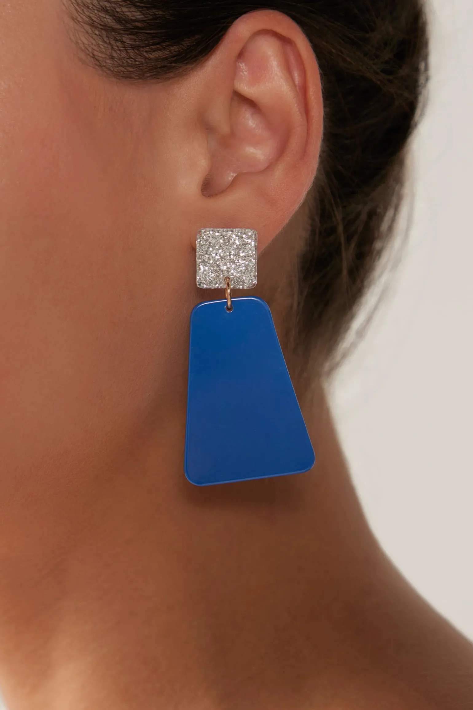Elysian Sparkle Earring - Cobalt