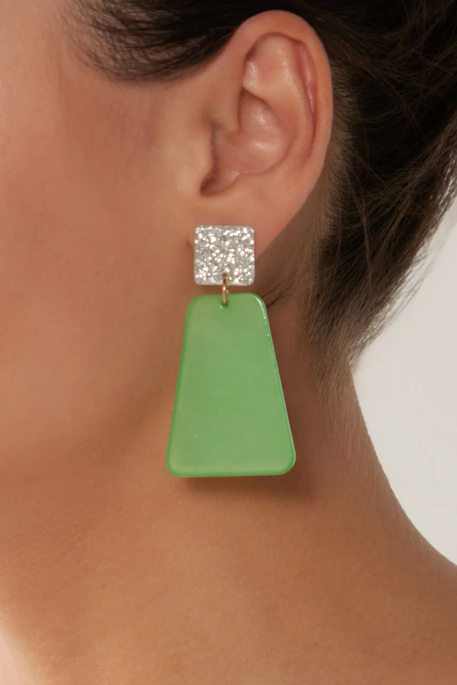 Elysian Sparkle Earring - Emerald