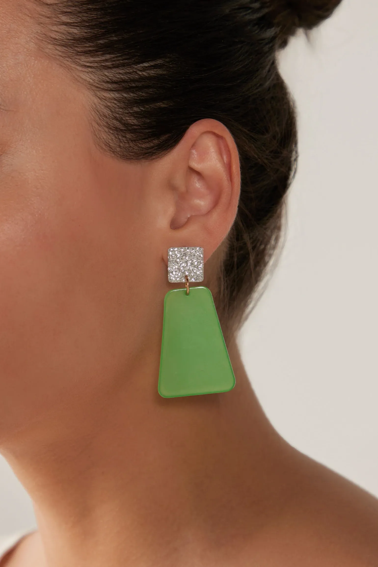 Elysian Sparkle Earring - Emerald