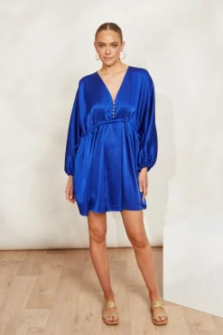 Elysian Top/Dress - Cobalt