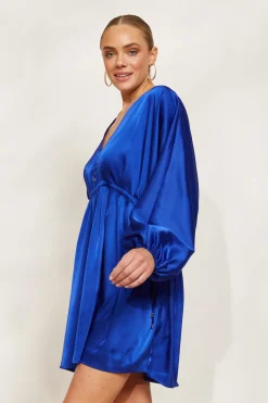 Elysian Top/Dress - Cobalt