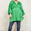 Elysian Top/Dress - Emerald