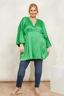 Elysian Top/Dress - Emerald
